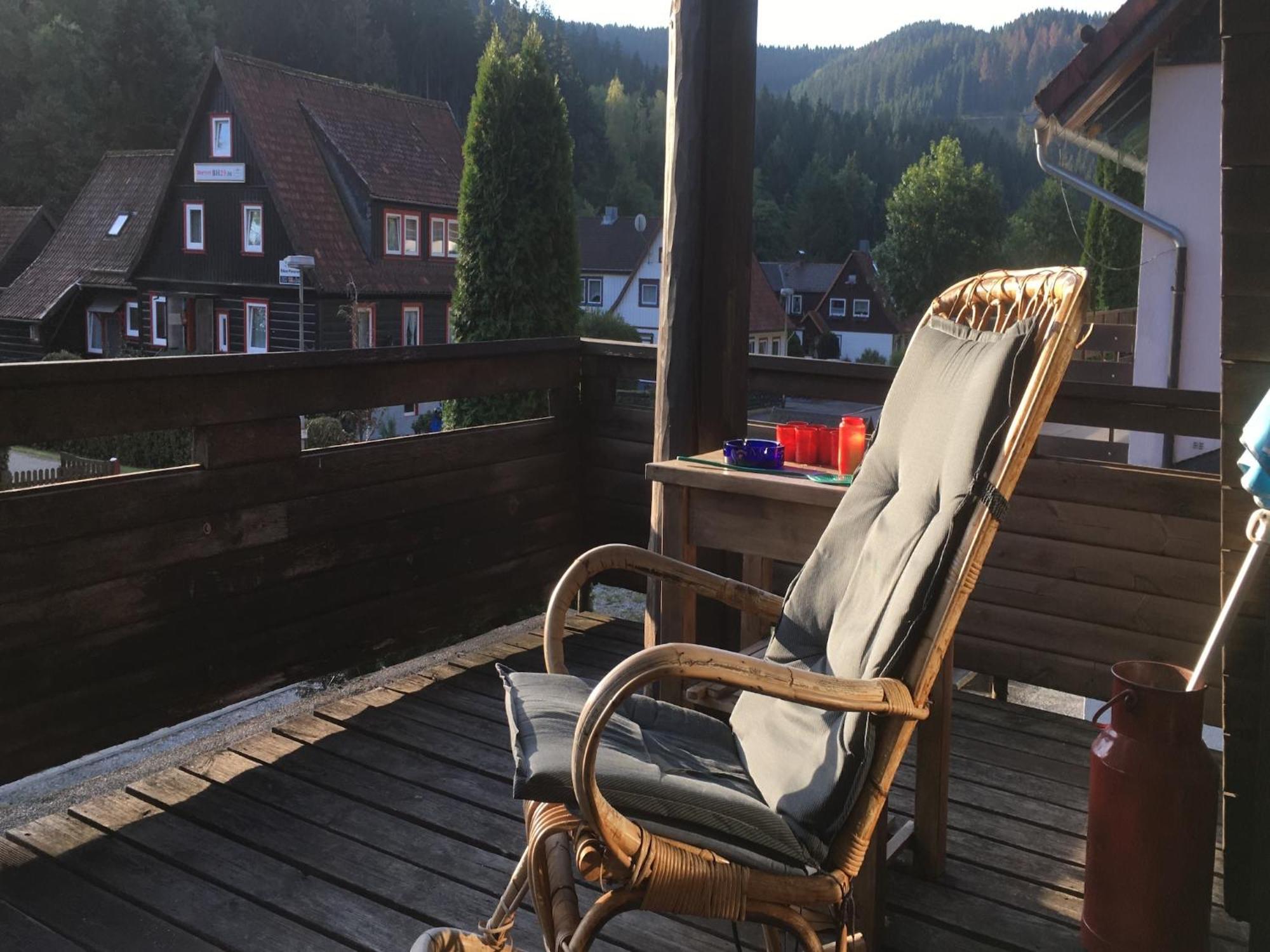 Modern Apartment in Kamschlacken with Balcony Exterior foto